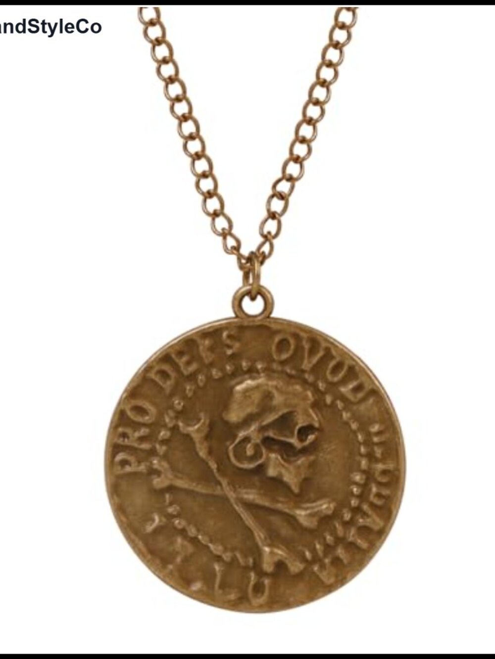 XCTUDY Uncharted 4 Pirate Medallion Necklace
